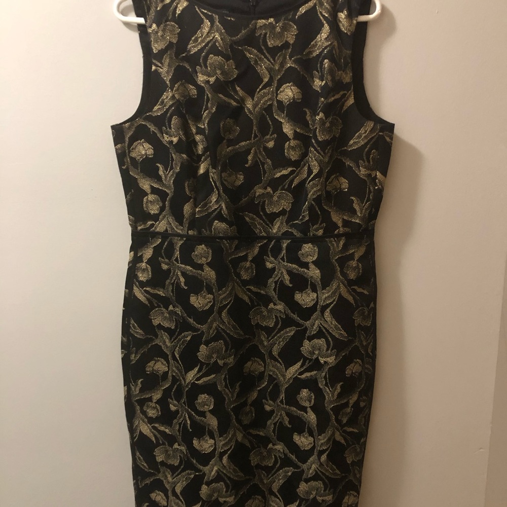 Beyond awesome dress with gold throughout